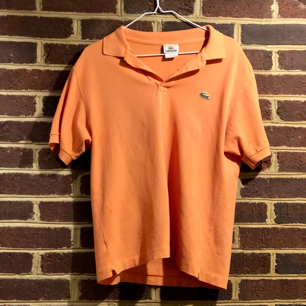 🐊 Lacoste polo shirt in orange🍊